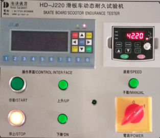 Running Stroke 12km Dynamic Endurance Test Instrument / Baby Scooter Abrasion Tester