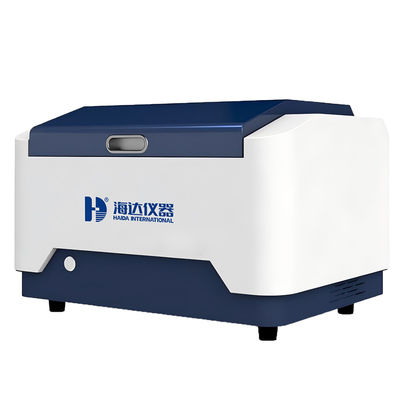 Qualité HAIDA analyseur de métaux lourds analyse chimique Stabilité de fonctionnement de la machine de 0,1% de l'intensité totale de fluorescence Usine