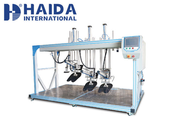 Bon prix Détection de charge de Seat Sofa Durability Tester Multi Location de l'équipement d'essai de meubles de PLC trois en ligne