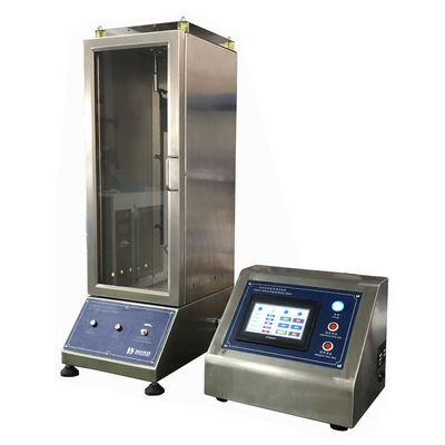 Bon prix Équipement d'essai de l'inflammabilité Testeur de flamme verticale pour les textiles pour la résistance à la flamme après la flamme et les tendances de la longueur du char en ligne