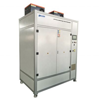 Bon prix Chambre d'essai de préconditionnement UV Panneau solaire Equipement d'essai de sensibilité aux dommages ultraviolets Machine Testeur de prétraitement UV en ligne