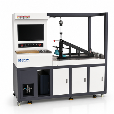 Bon prix Machine de test de coefficient de frottement de semelle de chaussure HAIDA pour test de résistance au glissement, conforme aux normes ISO 13287 et ASTM F2913, équipement de test de chaussures En ligne