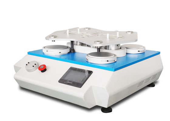 Bon prix Machine d'essai d'abrasion de résistance à l'usure de quatre têtes, appareil de contrôle d'abrasion de Pilling Martindale en ligne